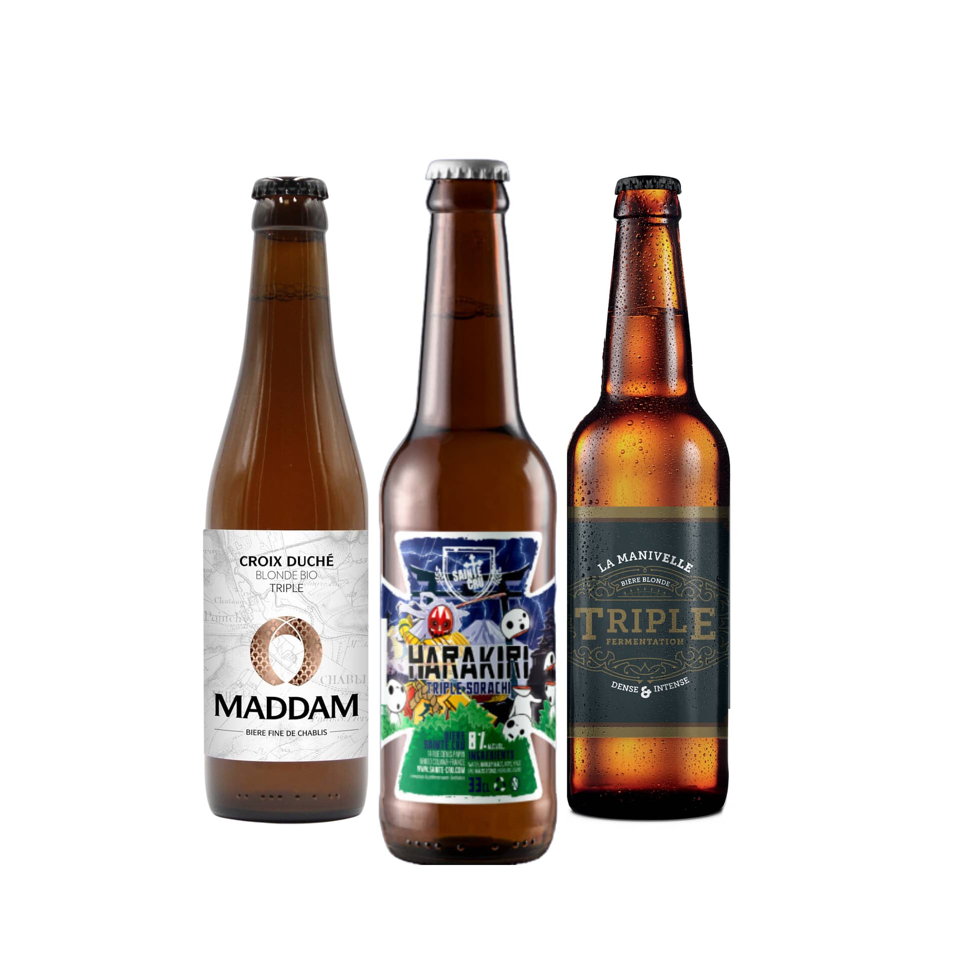 Bières à offrir : coffret cadeau de Bières Artisanales avec verres 