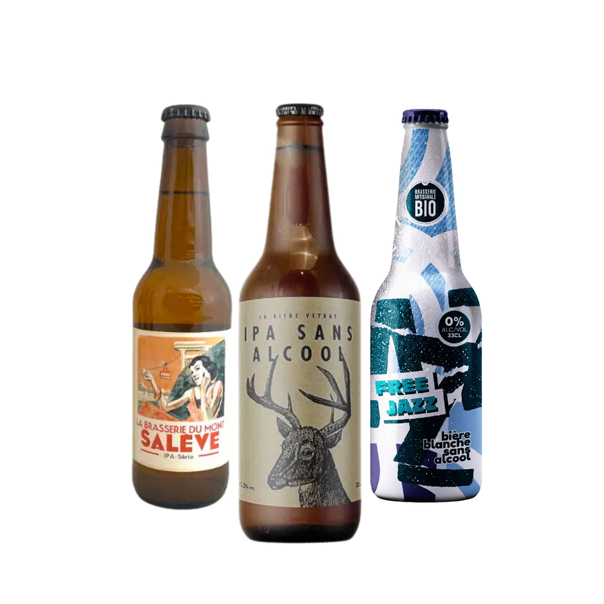 24 bières crafts sans alcool