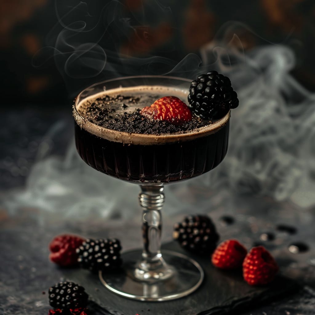 Cocktail black velvet à la bière
