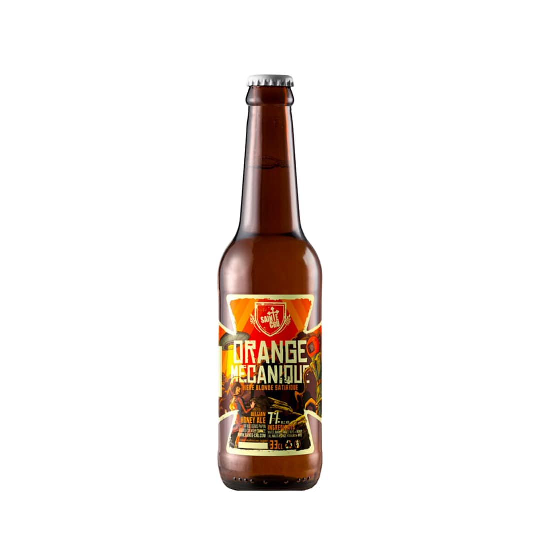 bière alsacienne brasserie sainte cru orange mécanique