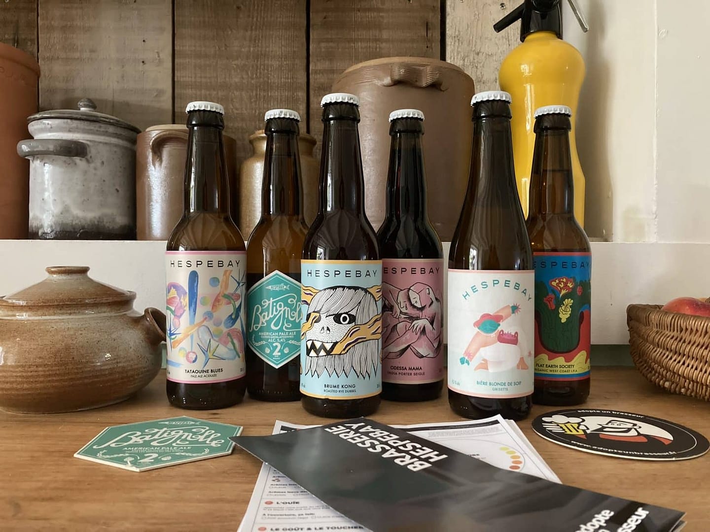 bières de l'abonnement box bières d'Adopte Un Brasseur