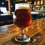 bière de couleur brune