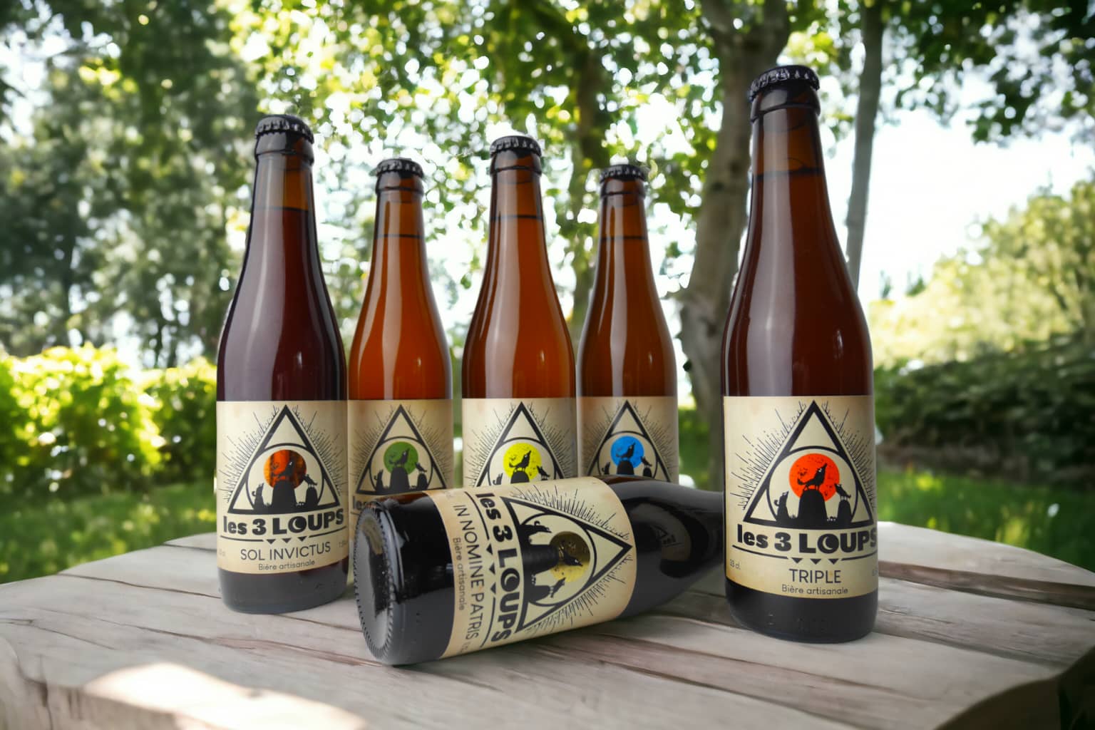 Box bières à offrir brasserie 3 Loups - fête des pères