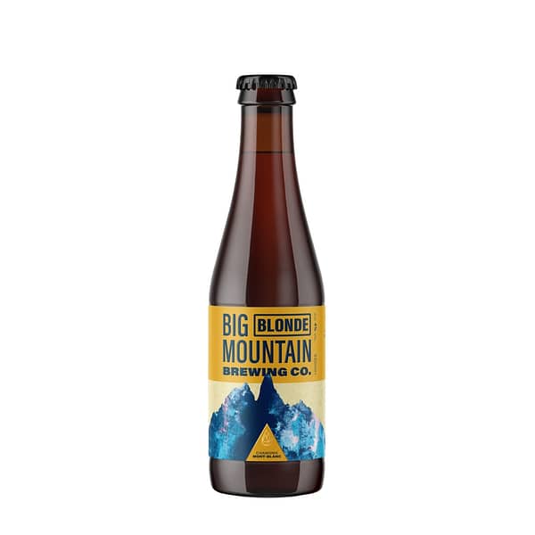 blonde de la brasserie artisanale Big Mountain Brewing Company par adopte un brasseur