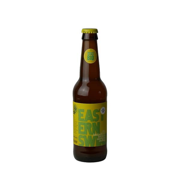 bouteille de bière Eastern Swing par brasserie bio Kisswing
