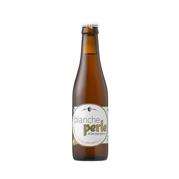 Bière Blanche Perle par la Brasserie Perle sur Adopte un Brasseur