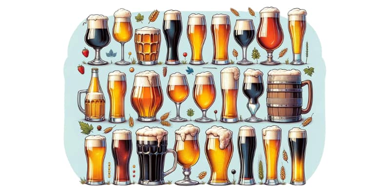 Verre dégustation bière