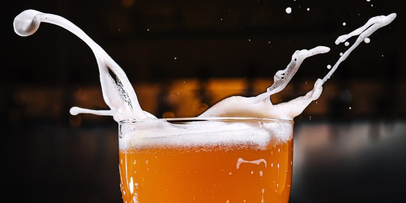bulles bière