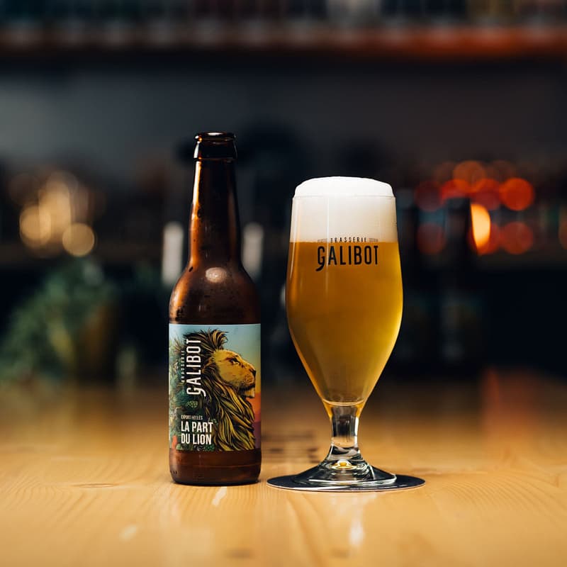 Bière La Part du Lion par la Brasserie Galibot