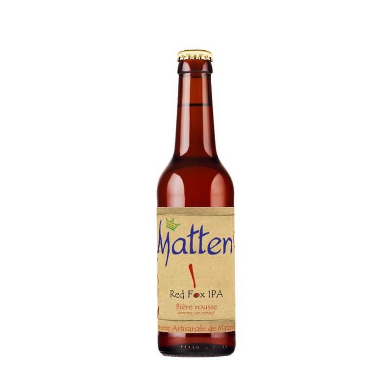 Bière Red Fox IPA par la Brasserie Matten sur Adopte un Brasseur