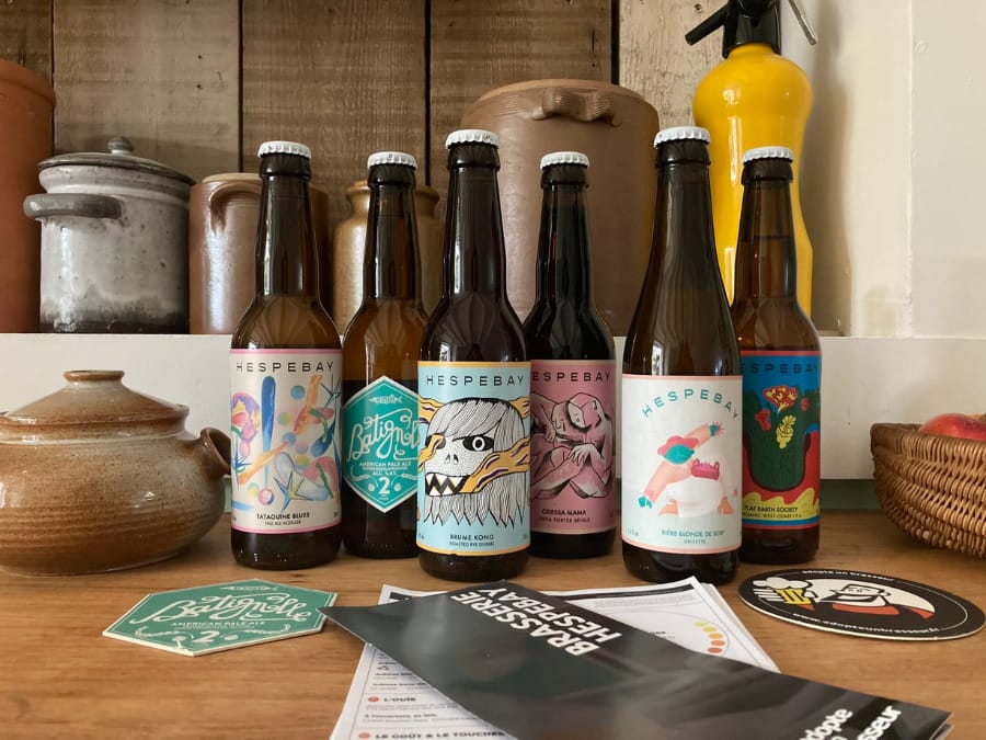 un exemple de box bières à offrir avec la brasserie Hespebay