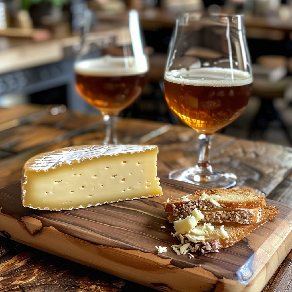 accord fromage pâte molle et bière amber ale